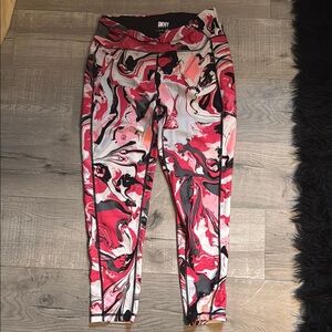 DKNY Marble Print Leggings